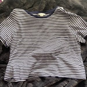 Striped Crop T-shirt